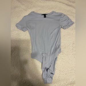 Light blue bodysuit